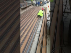 Γαλβανισμένο ζαρωμένο χάλυβας εργοστάσιο πιάτων υλικού κατασκευής σκεπής από την Κίνα