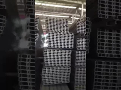 Ο καυτός βυθισμένος γαλβανισμένος τετραγωνικός σωλήνας γαλβάνισε προ τον τετραγωνικό ορθογώνιο κοίλο σωλήνα χάλυβα τμημάτων τετραγωνικό